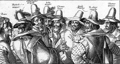 Conspirators of the 1605 GunPowder Plot